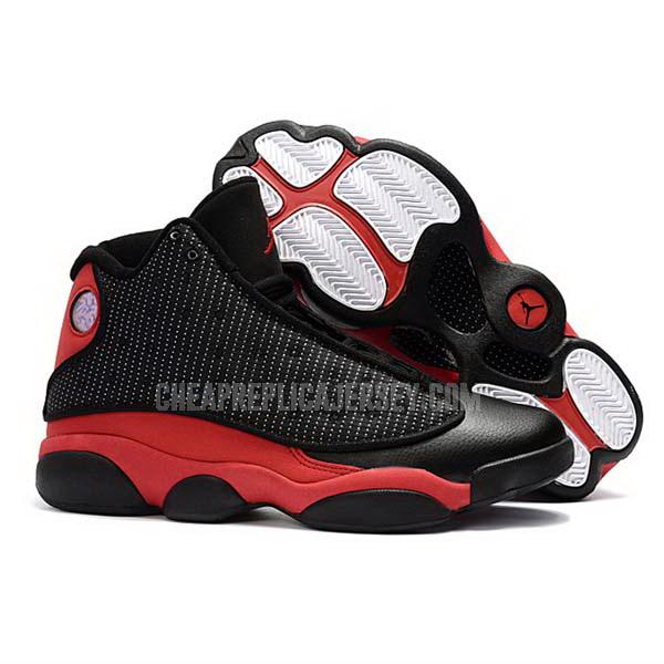 bkt224 men's black xiii 13 air jordan basketball shoes