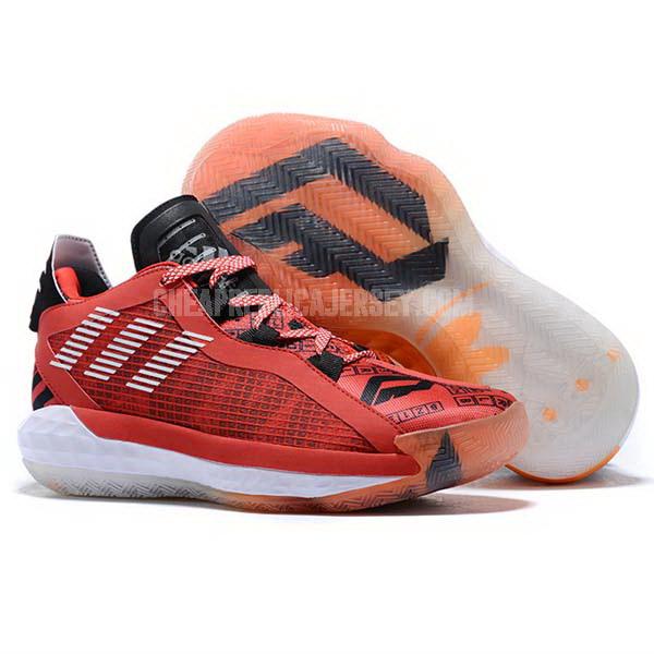 bkt2258 men's red dame 6 adidas basketball shoes
