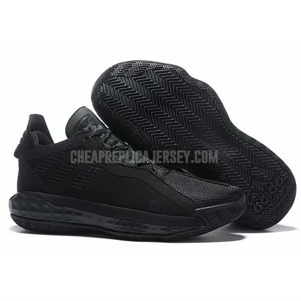 bkt2269 men's black dame 6 adidas basketball shoes
