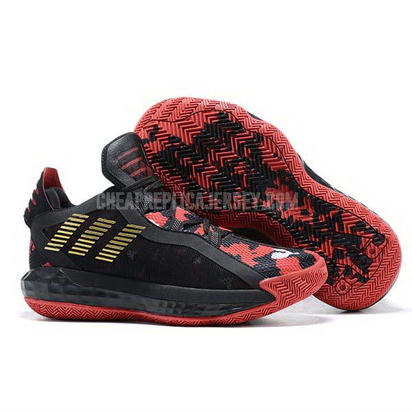 bkt2270 men's black dame 6 adidas basketball shoes