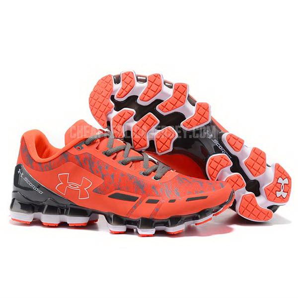 bkt2277 men's red scorpio under armour basketball shoes