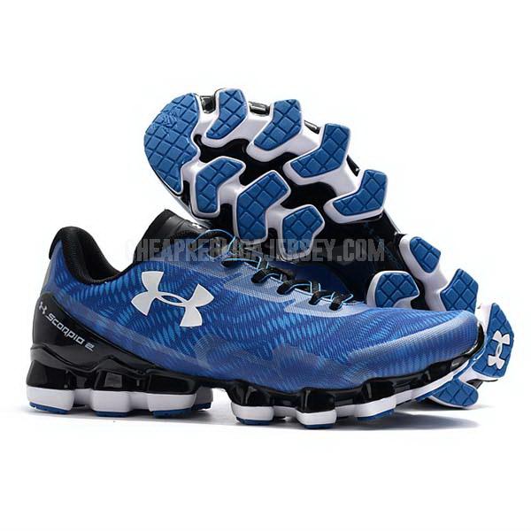 bkt2285 men's blue scorpio 2 under armour basketball shoes