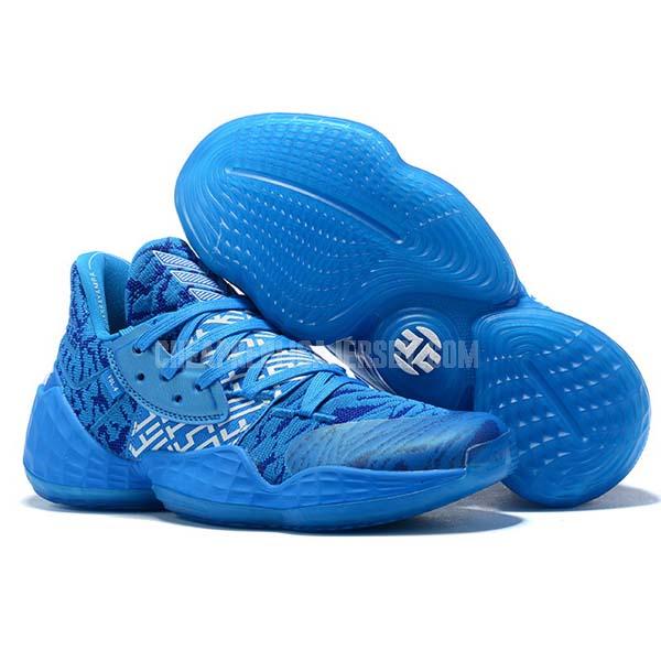 bkt2329 men's blue harden vol. 4 adidas basketball shoes