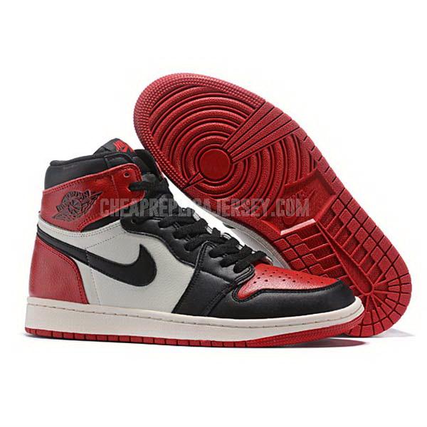 bkt232 men's red i high air jordan basketball shoes