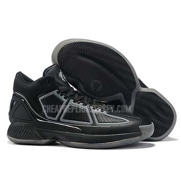 bkt2337 men's black d rose 10 adidas basketball shoes