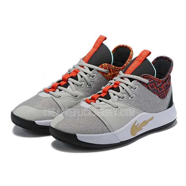 bkt2360 men's grey pg 3 ouvjms basketball shoes
