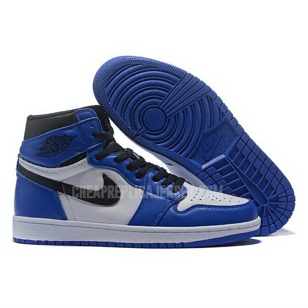 bkt241 men's blue i high air jordan basketball shoes