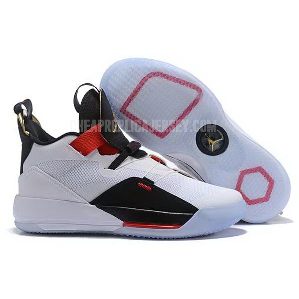 bkt255 men's white xxxiii 33 air jordan basketball shoes