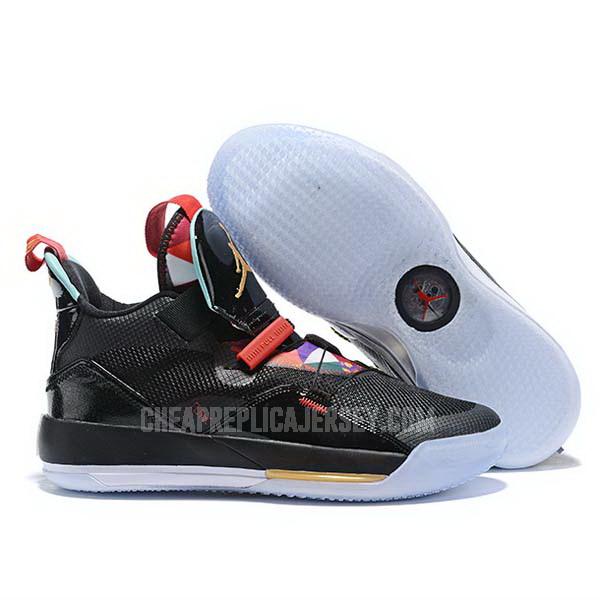 bkt262 men's black xxxiii 33 air jordan basketball shoes