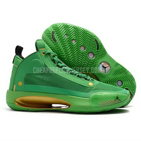 bkt294 men's green xxxiv 34 air jordan basketball shoes