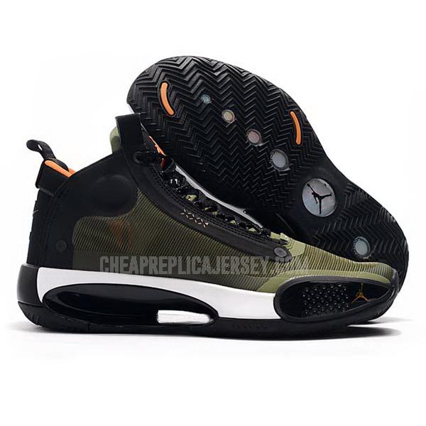 bkt295 men's green xxxiv 34 air jordan basketball shoes