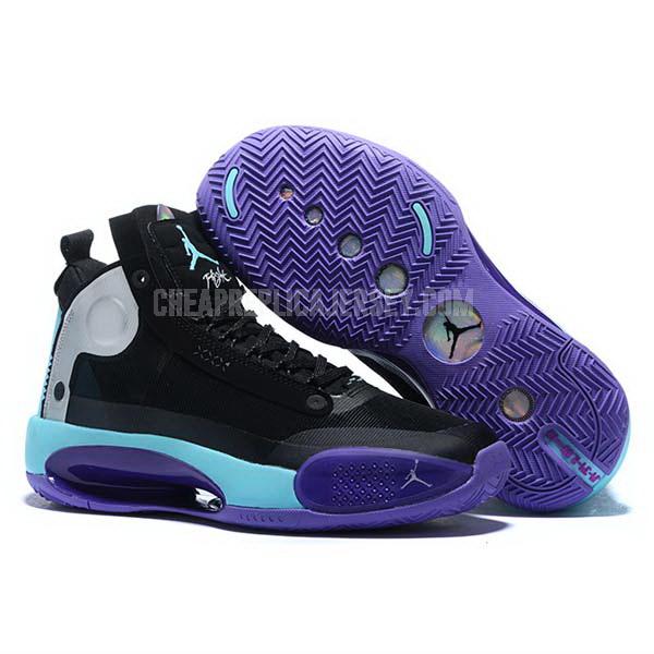 bkt308 men's black xxxiv 34 air jordan basketball shoes