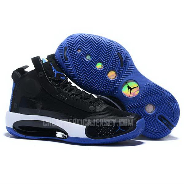 bkt316 men's black xxxiv 34 air jordan basketball shoes