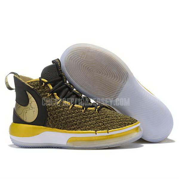 bkt31 men's yellow alphadunk nike basketball shoes