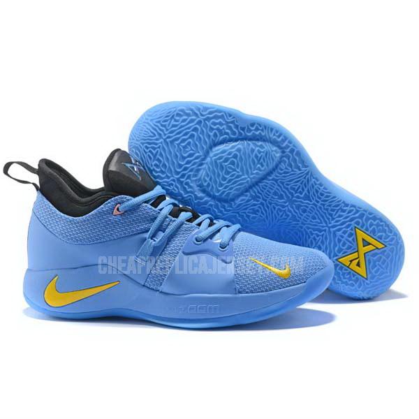 bkt417 men's blue paul george pg ii 2 nike basketball shoes