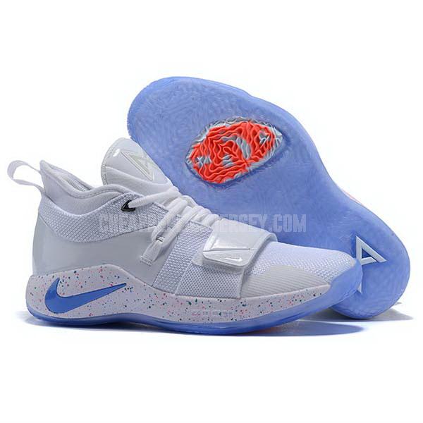 bkt431 men's white paul george pg 2.5 nike basketball shoes