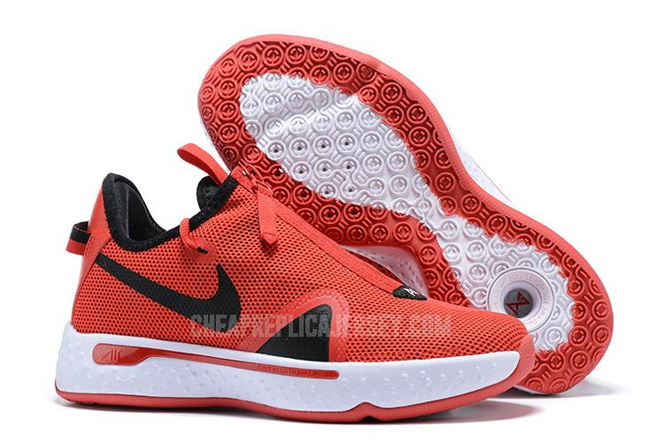 bkt487 men's red paul george pg ep iv 4 nike basketball shoes