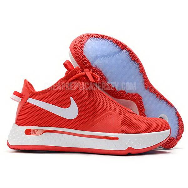 bkt488 men's red paul george pg ep iv 4 nike basketball shoes
