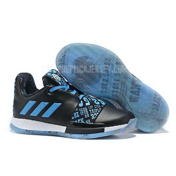 bkt553 men's black james harden vol 3 iii adidas basketball shoes