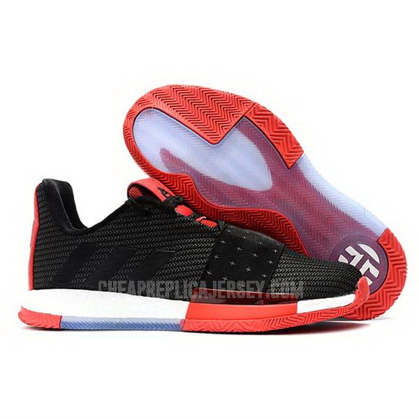 bkt558 men's black james harden vol 3 iii adidas basketball shoes