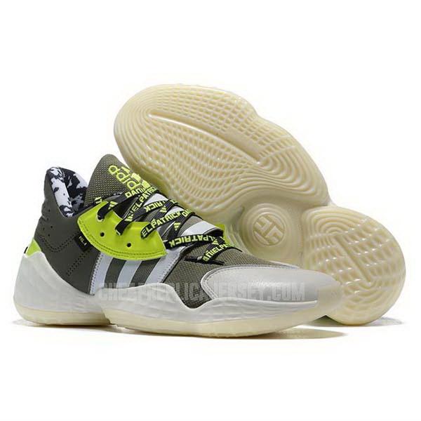 bkt561 men's grey james harden vol 4 iv adidas basketball shoes