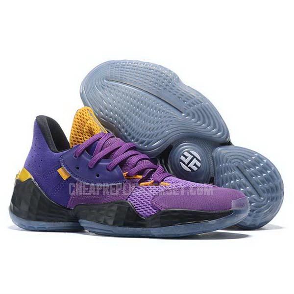 bkt570 men's purple james harden vol 4 iv adidas basketball shoes