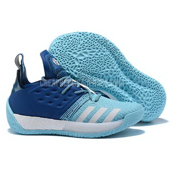 bkt601 men's blue james harden vol 2 ii adidas basketball shoes