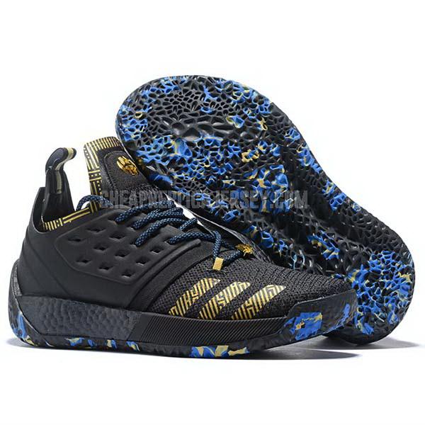 bkt607 men's black james harden vol 2 ii adidas basketball shoes