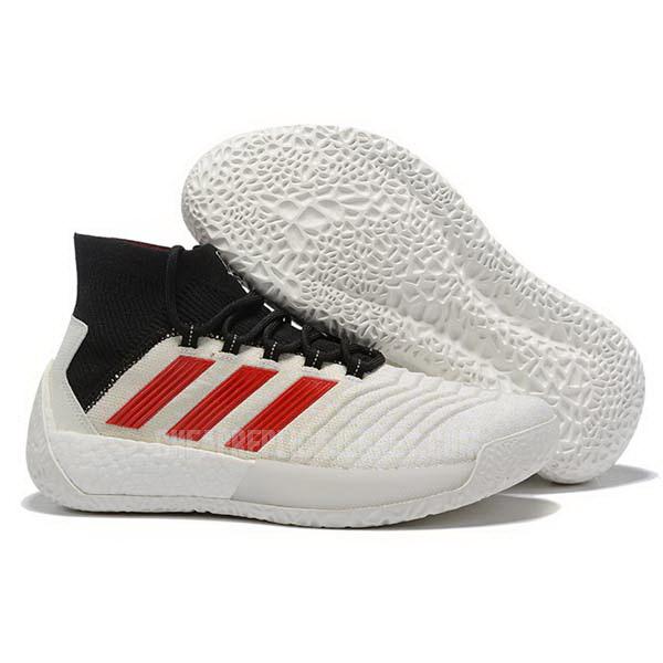 bkt615 men's white james harden 2 gai adidas basketball shoes