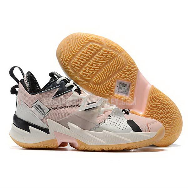bkt632 men's pink russell westbrook why not zer0.3 air jordan basketball shoes