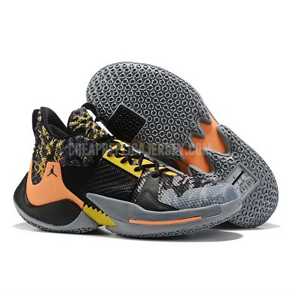 bkt645 men's grey russell westbrook why not zer0.2 air jordan basketball shoes