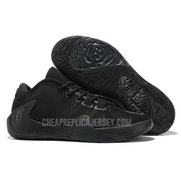 bkt734 men's black giannis antetokounmpo zoom freak 1 nike basketball shoes