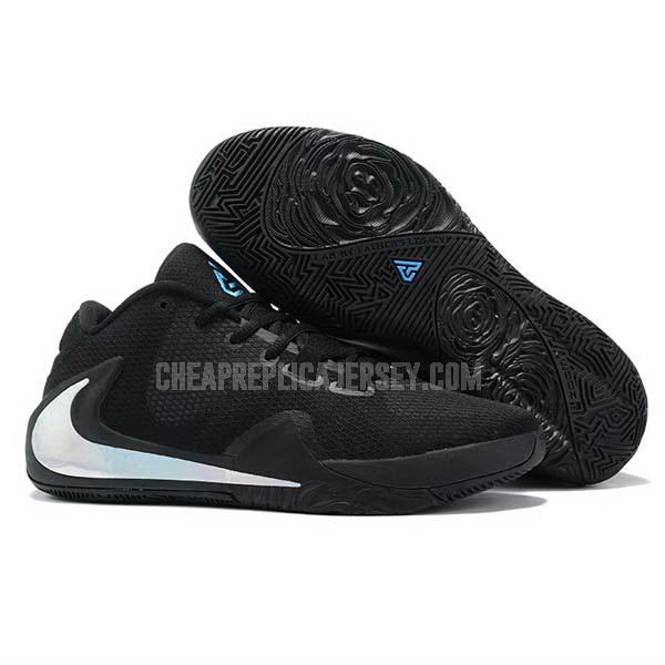 bkt736 men's black giannis antetokounmpo zoom freak 1 nike basketball shoes