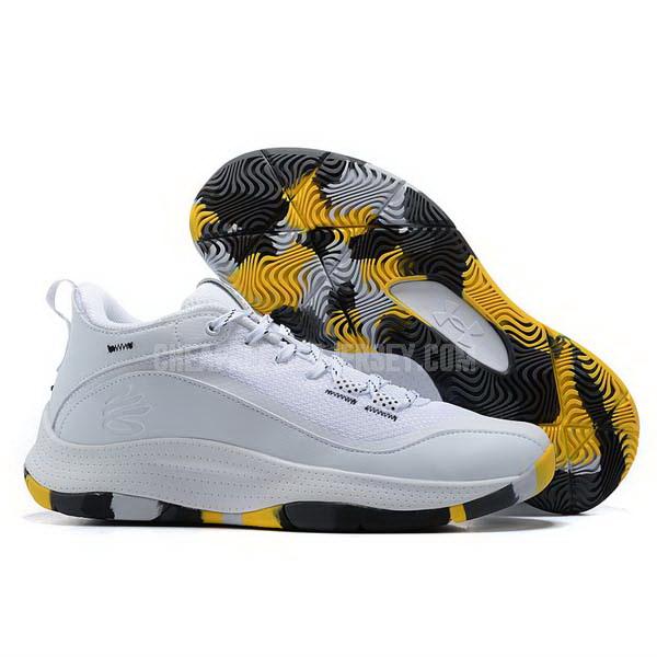 bkt765 men's white curry 8 kb under armour basketball shoes