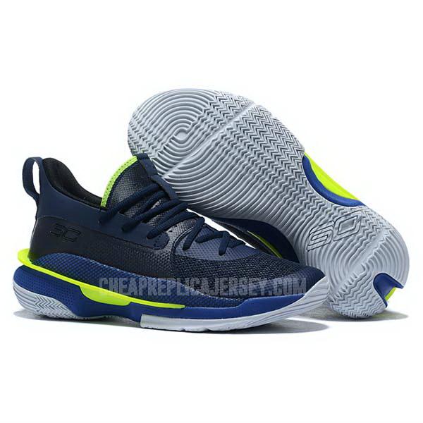 bkt780 men's blue curry 7 under armour basketball shoes