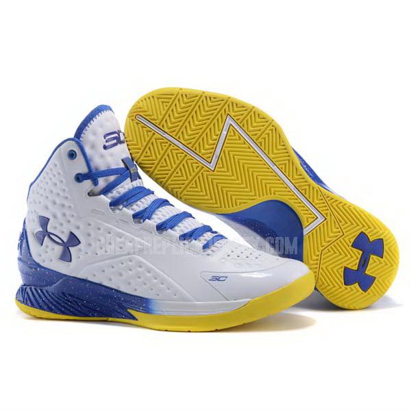 bkt787 men's white curry first 1 under armour basketball shoes