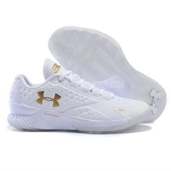 bkt800 men's white curry first 1 low under armour basketball shoes