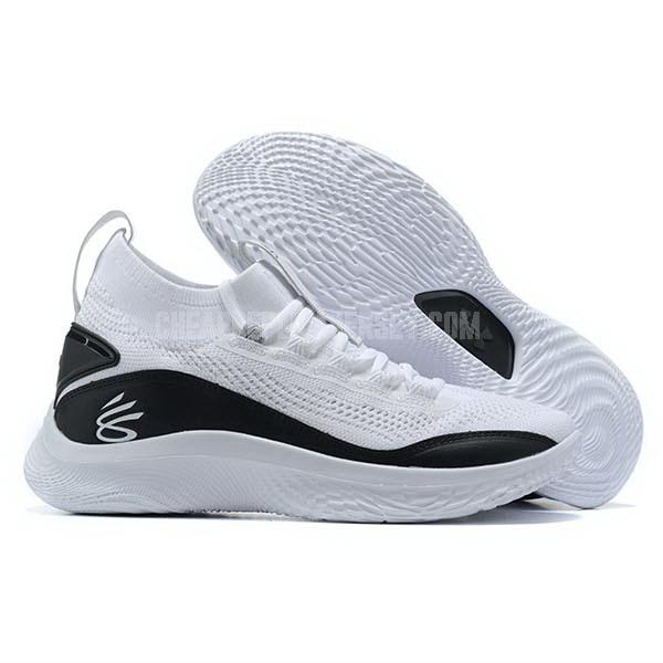 bkt806 men's white curry 8 under armour basketball shoes