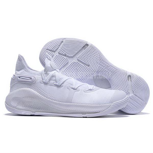 bkt812 men's white curry 6 under armour basketball shoes
