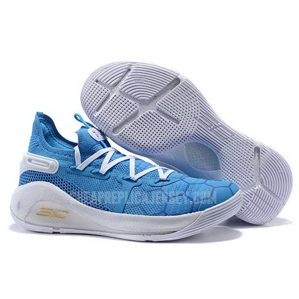 bkt823 men's blue curry 6 under armour basketball shoes