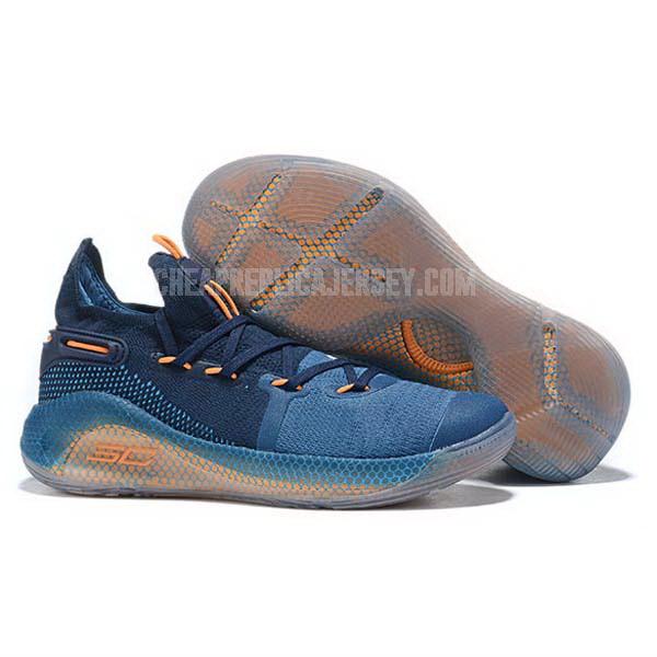 bkt825 men's blue curry 6 under armour basketball shoes