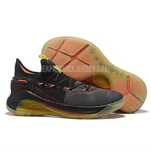 bkt832 men's black curry 6 under armour basketball shoes