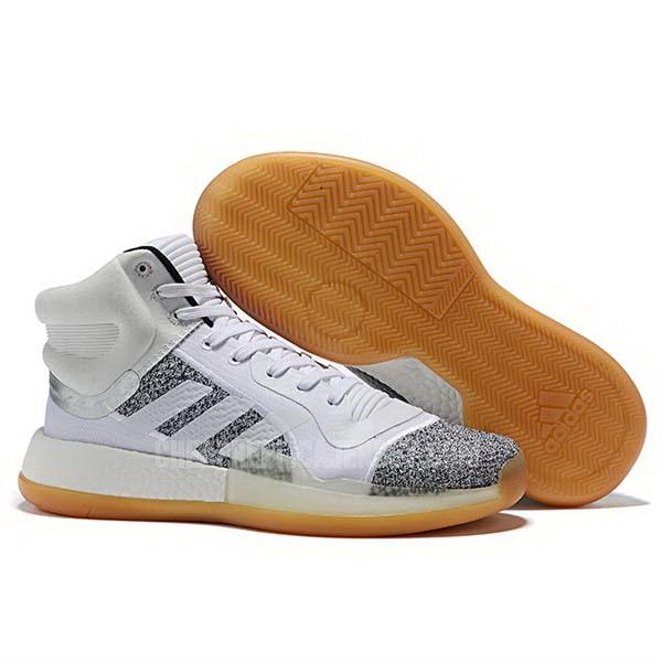 bkt843 men's white john wall marquee boost adidas basketball shoes