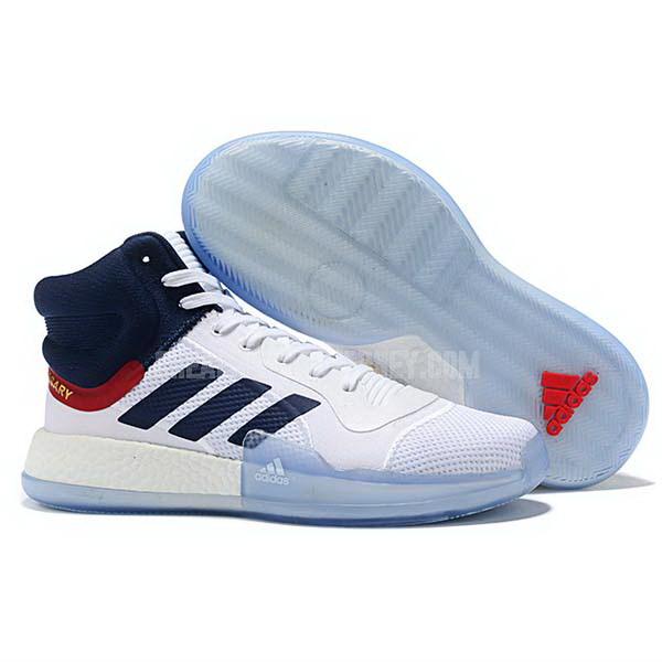 bkt845 men's white john wall marquee boost adidas basketball shoes