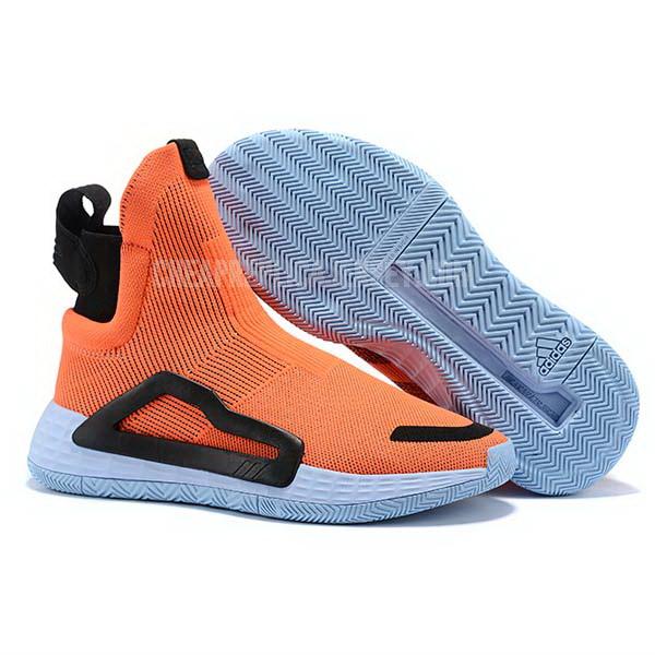 bkt853 men's orange n3xt l3v3l adidas basketball shoes