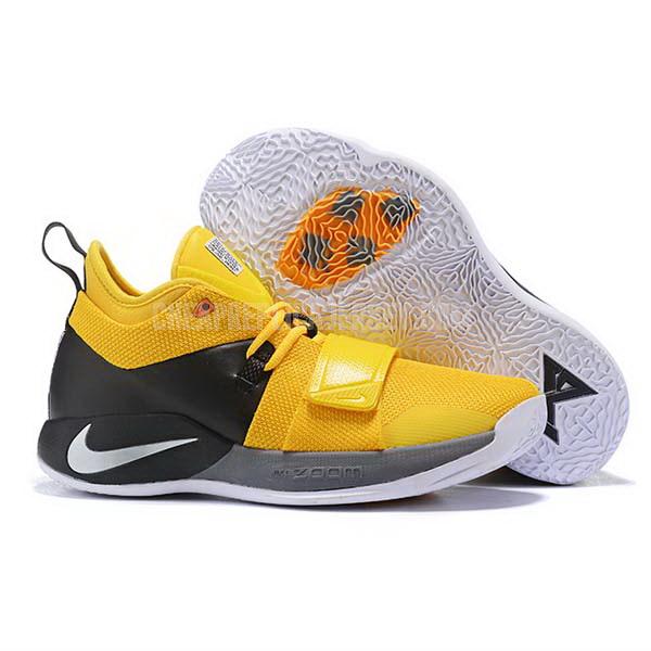 bkt916 men's yellow paul george pg 2.5 nike basketball shoes