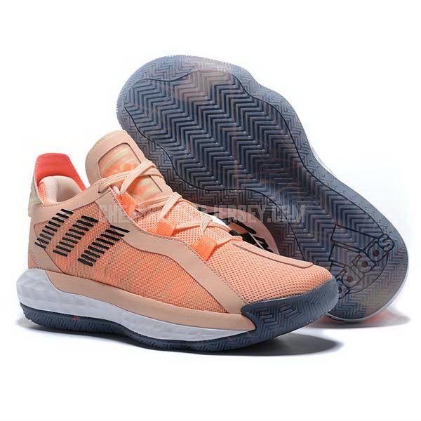 bkt926 men's orange dame 6 adidas basketball shoes