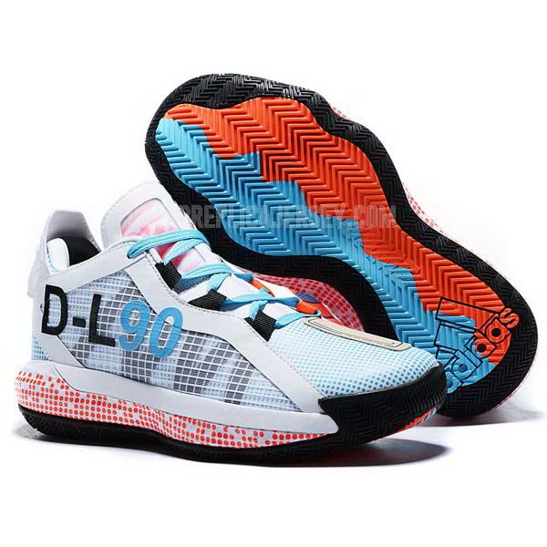 bkt929 men's grey dame 6 adidas basketball shoes