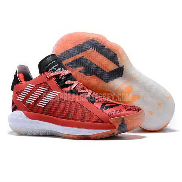 bkt936 men's red dame 6 adidas basketball shoes