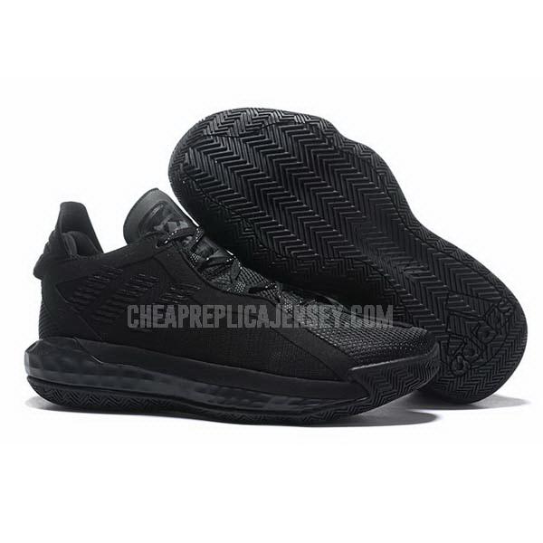 bkt947 men's black dame 6 adidas basketball shoes